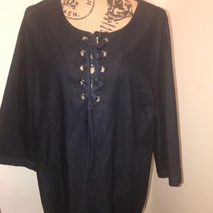 Denim Eloquii dress 20